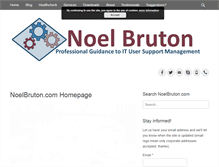 Tablet Screenshot of noelbruton.com